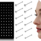Straight L Shaped Stainless Steel Nose Studs Rings Piercing Body Jewelry 20G-22G 1.5mm 2mm 2.5mm
