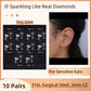 10 Pairs Small Stud Earrings for Women Precision-Cut Cubic Zirconia Earrings for Sensitive Ears Hypoallergenic Surgical Stainless Steel Tiny Stack Earrings for Multiple Piercing