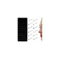 Straight L Shaped Stainless Steel Nose Studs Rings Piercing Body Jewelry 20G-22G 1.5mm 2mm 2.5mm