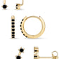 Small Huggie Hoop Earrings Set for Women, Gold Plated Hoops Stacks for Multiple Piercings, Dainty Cute Mini Lightweight Cartilage Studs Trendy Jewelry Gift