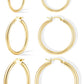 Small Huggie Hoop Earrings Set for Women, Gold Plated Hoops Stacks for Multiple Piercings, Dainty Cute Mini Lightweight Cartilage Studs Trendy Jewelry Gift