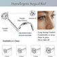 Nose Rings Studs: 8Pcs 20G/18G Gold/Silver 316L Stainless Steel Nose Studs Hypoallergenic Corkscrew Nose Piercing Jewelry for Women Men Clear Zircon Inlaid Top Size 1.5mm 2mm 2.5mm 3mm