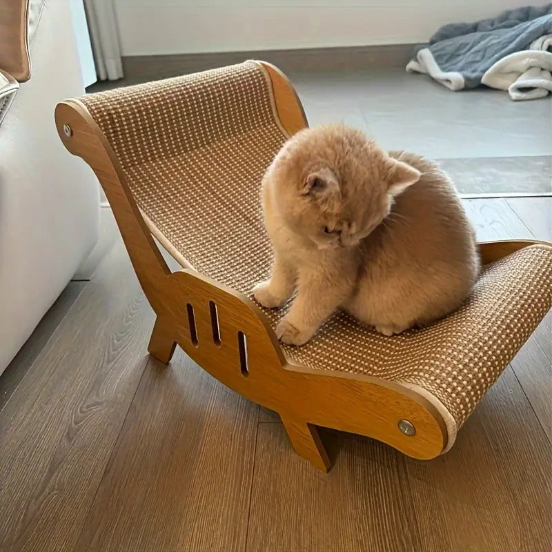 2 in 1 cat hammock scratching post comfortable pet chair - Temu