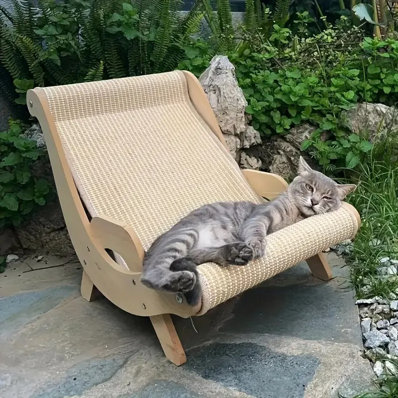 2 in 1 cat hammock scratching post comfortable pet chair - Temu