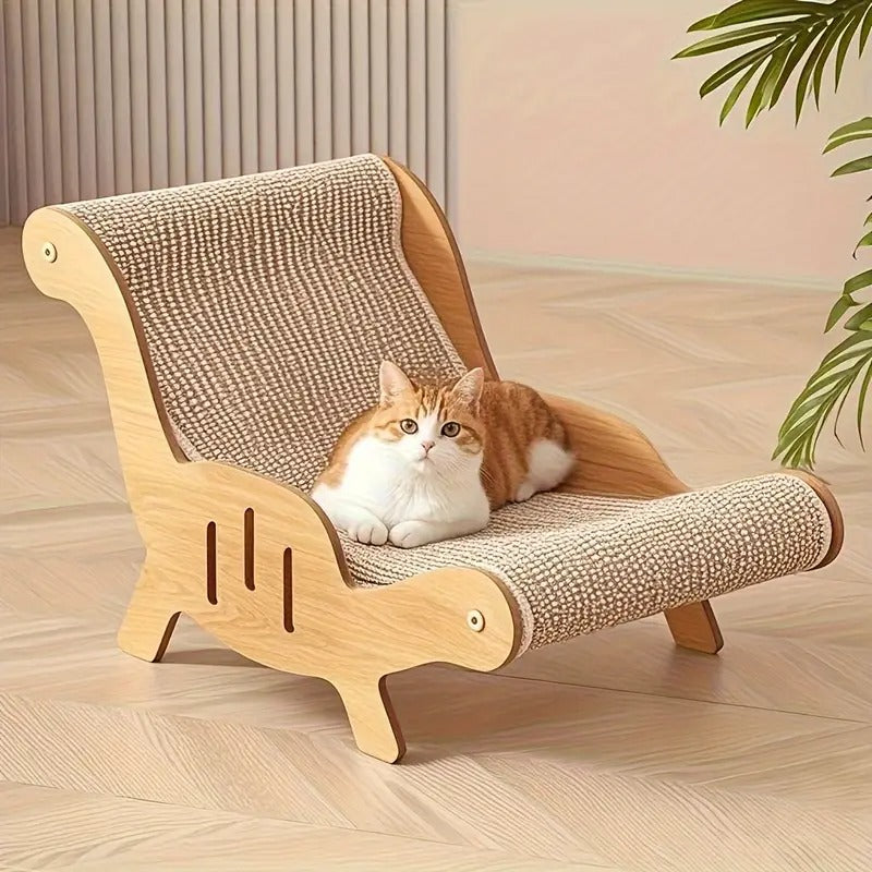 2 in 1 cat hammock scratching post comfortable pet chair - Temu